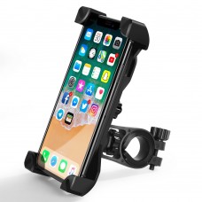 Adjustable Motorcycle Bicycle Bike E-Scooter Phone Holder Handlebar Mount